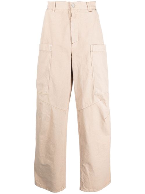 Pantalone in cotone PALM ANGELS | PMCF025F23FAB0016110